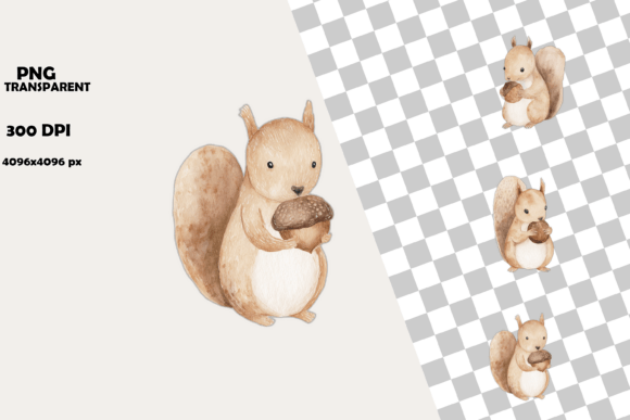Download St. Patrick’s Day Squirrel Acorn Clipart - Premium Resources